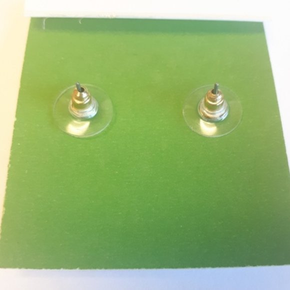 NEW Kiss Me Kate Spade New York Asymmetrical Wedding Studs - Picture 3 of 3